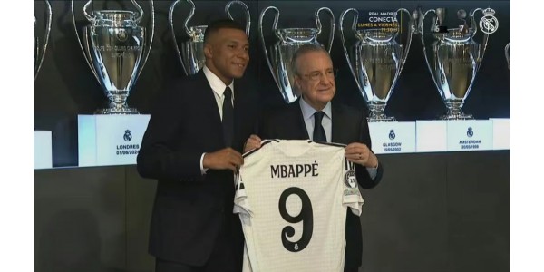 De puur witte droom komt op dit moment uit, Mbappé sluit zich aan bij Real Madrid